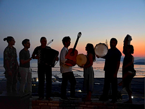 Encardia Brings Music and Dance to Megaron Garden