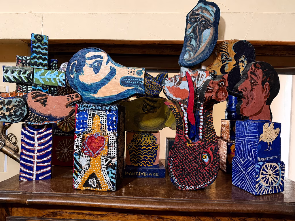 Tassos Mantzavinos: ‘Painting helped me survive.’