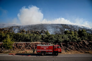 Very High Wildfire Risk for Crete and North Aegean