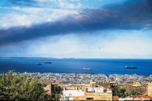 Toxic Smoke Plume From N. Greece Fire Raises Health Concerns