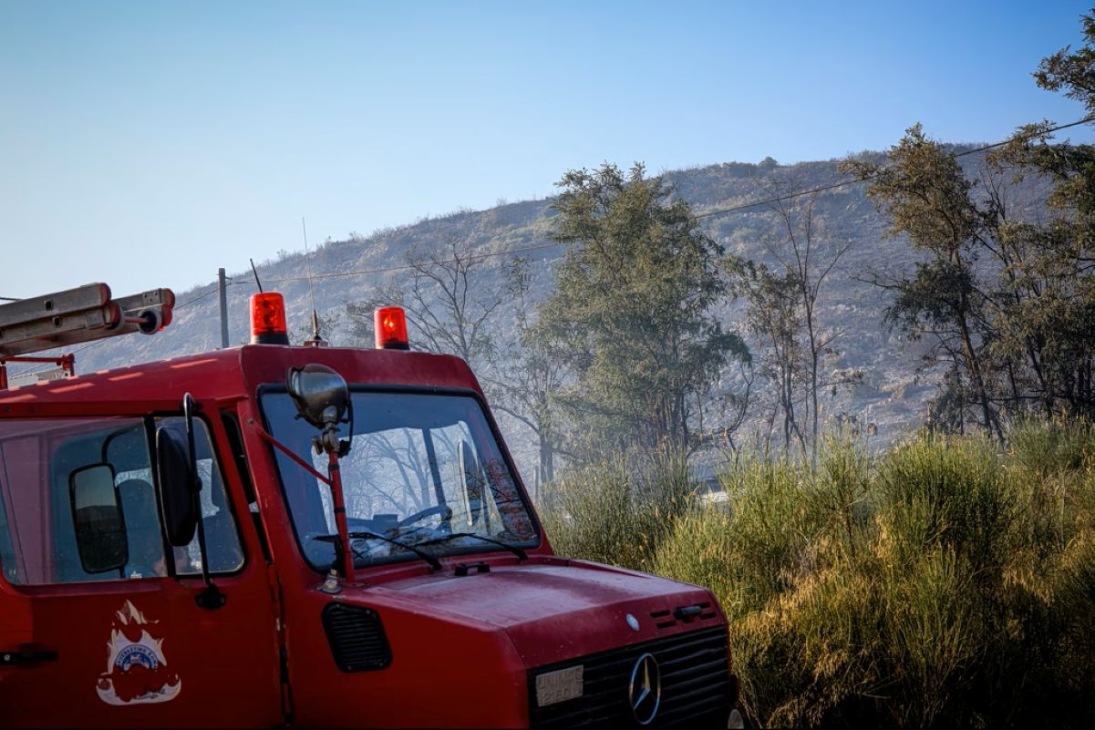 Extreme Wildfire Risk Persists Across Crete and North Aegean