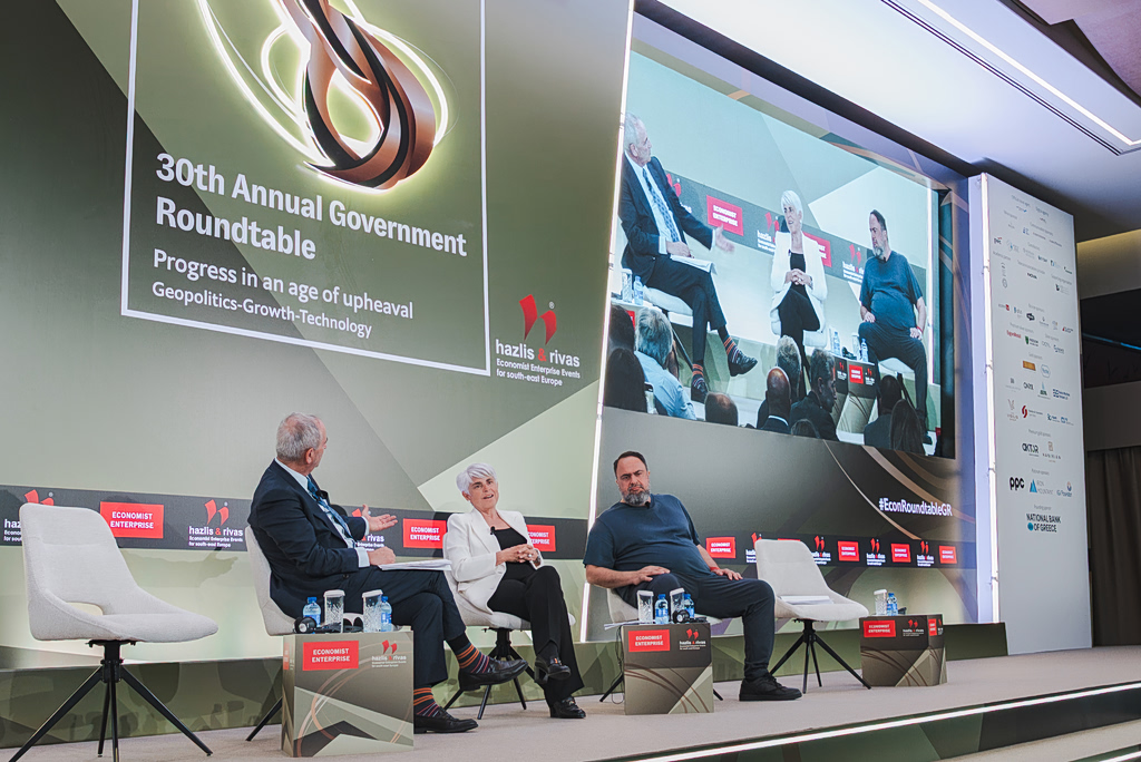 Shipping in a World of Upheaval: Evangelos Marinakis and Angeliki Frangou Map out the New World of Global Trade.