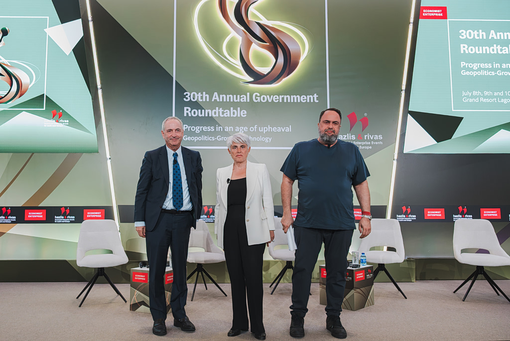 Shipping in a World of Upheaval: Evangelos Marinakis and Angeliki Frangou Map out the New World of Global Trade.