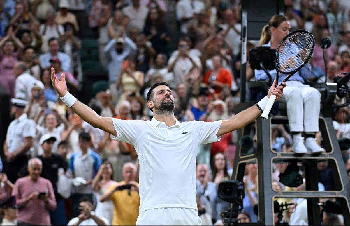 Djokovic Reaches Historic 15th Wimbledon Semi-final