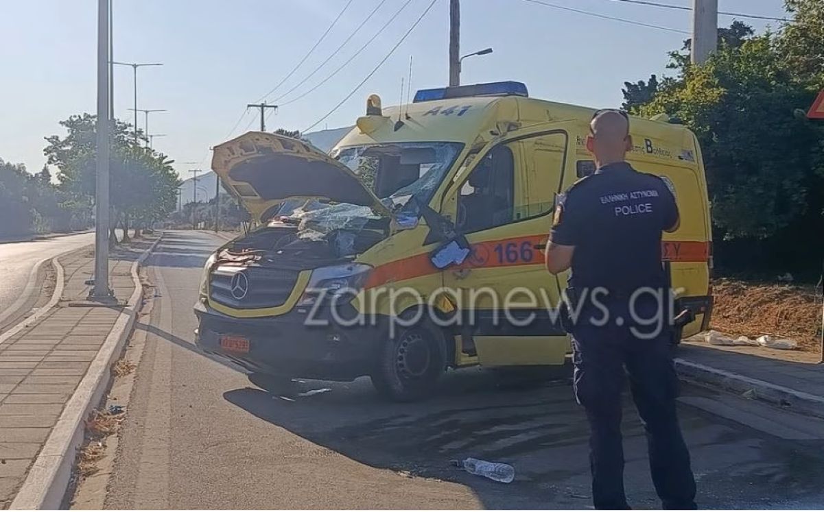 crash ambulance Crete