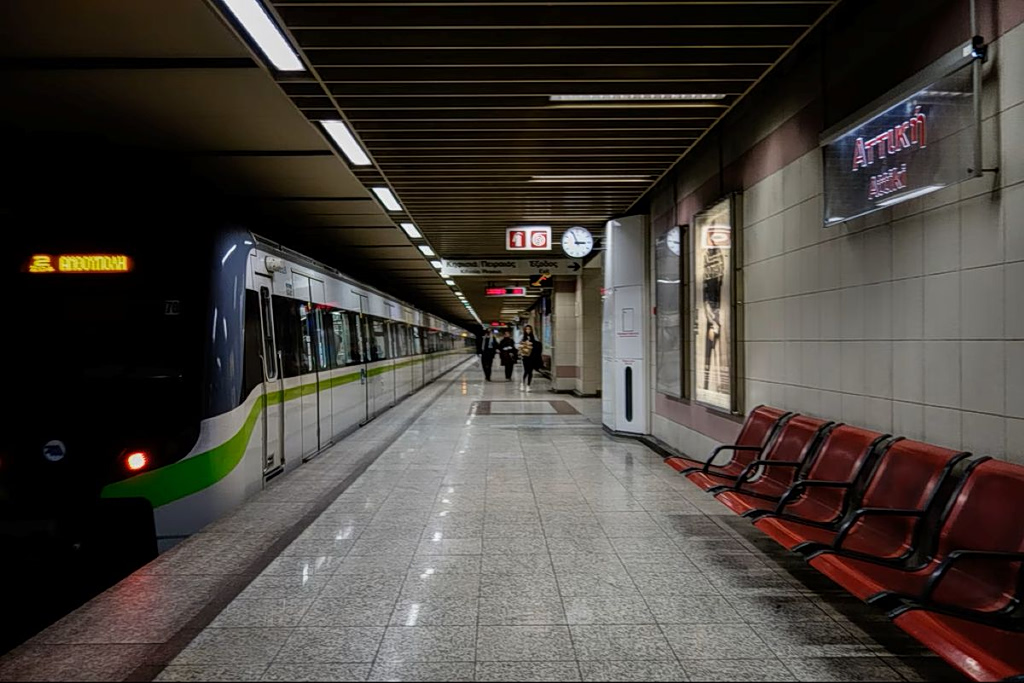 Night Metro Works to Affect Athens Line 3 Services