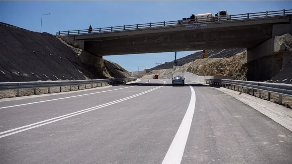 A1 Motorway Lane Closure in Greece for Road Works