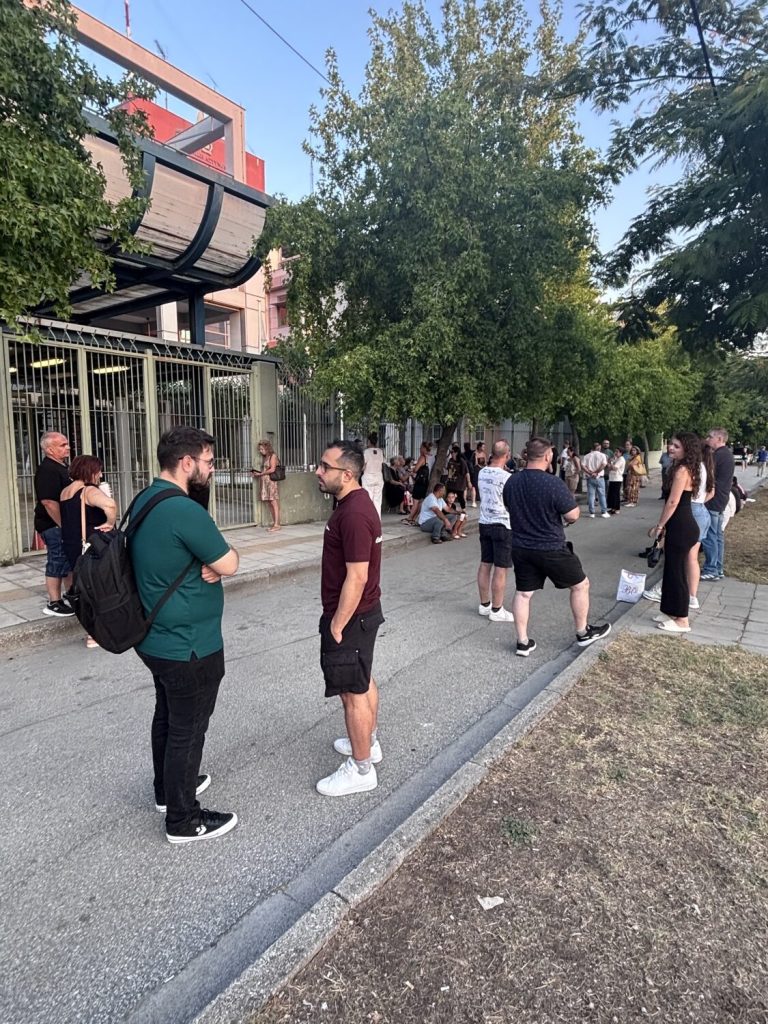 Long Queues in Larissa as Greeks Rush for Passports