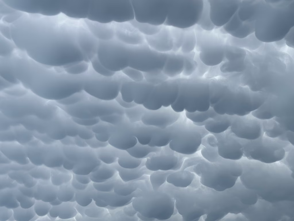 Rare Mammatus Clouds Create Stunning Sky Over Greek City