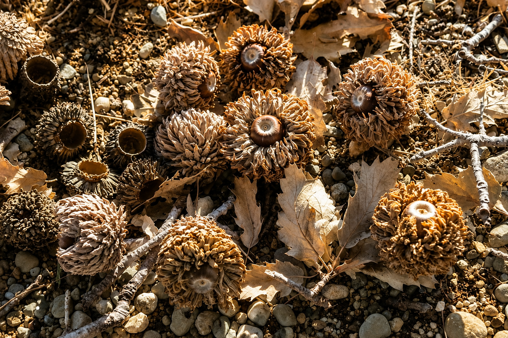 valonia acorns