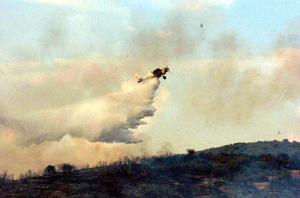 Greek Canadair Aircraft Stay Longer to Fight Spain Wildfires
