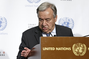UN Chief Begins High-Stakes Cyprus Peace Mission