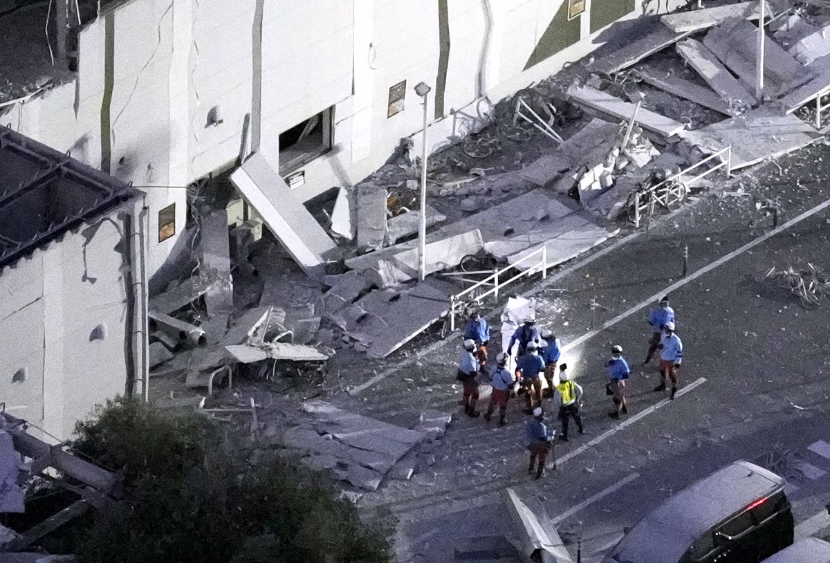 Dramatic Footage of Explosion at Japan’s Aeon Mall (videos)