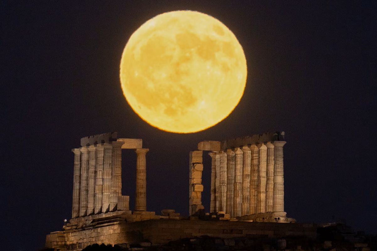 Buck Moon Greek Sky