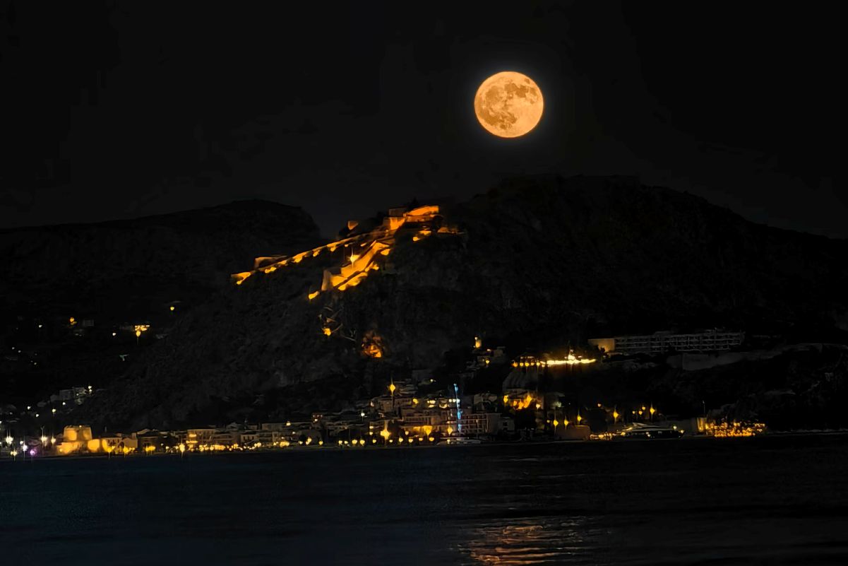 Buck Moon Greek Sky
