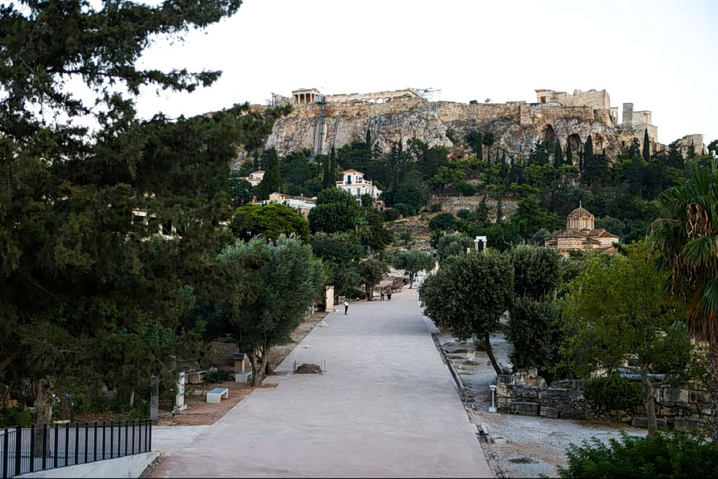 Ancient Agora Unveiled Through Restored Historic Routes