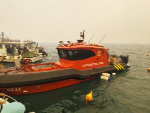 Wildfire in Boeotia Triggers Sea Evacuation Operation