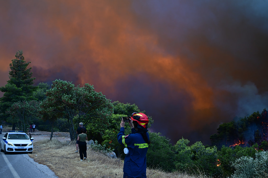 Porto Germeno Wildfire Among Greece's Toughest