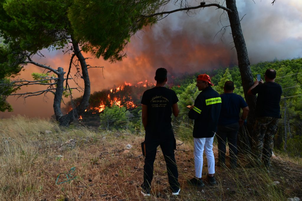 Porto Germeno Wildfire Among Greece's Toughest