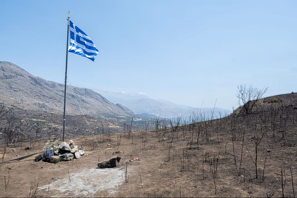 Rethymno Wildfires Leave Trail of Destruction, Authorities on Alert
