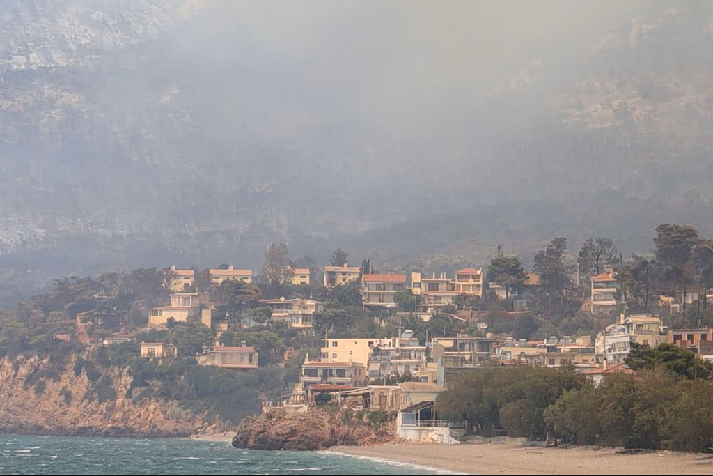 Two Arrested Over Greece Wildfire