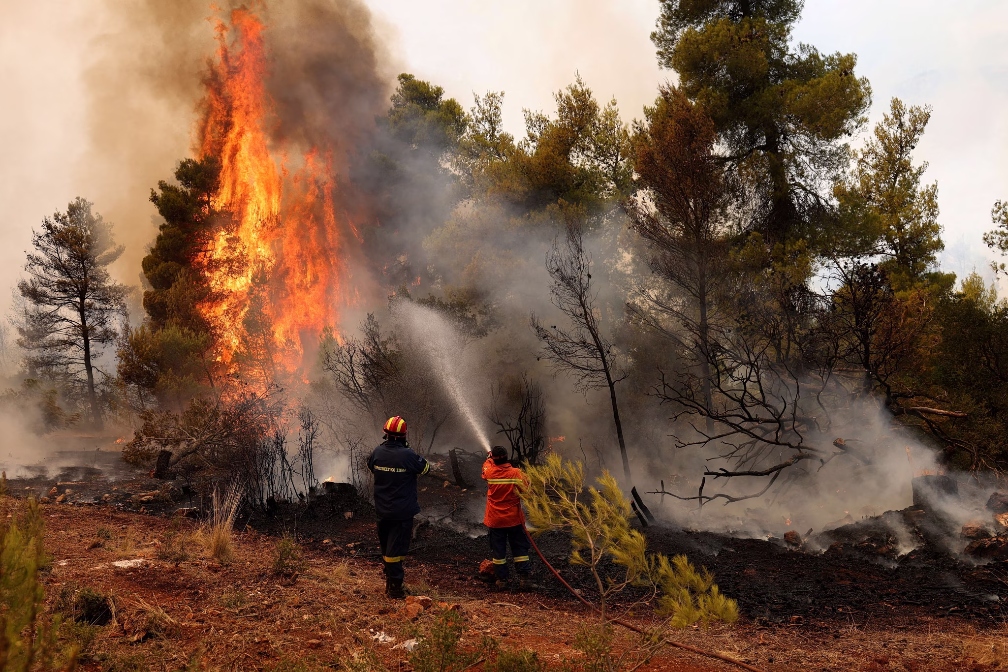 Greece Warns of New Era of Mega Wildfires