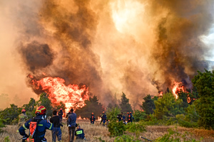 Greece Makes 33 Wildfire-Related Arrests in Five Days