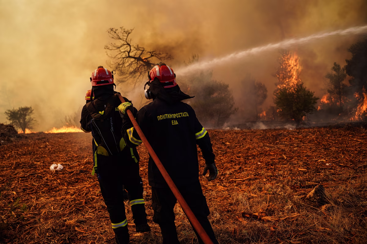 Over 120,000 Acres Burned in Western Attica From Wildfires Over the Past 9 Years
