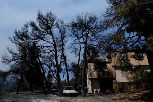 British Family Loses Dream Greek Home to Wildfires