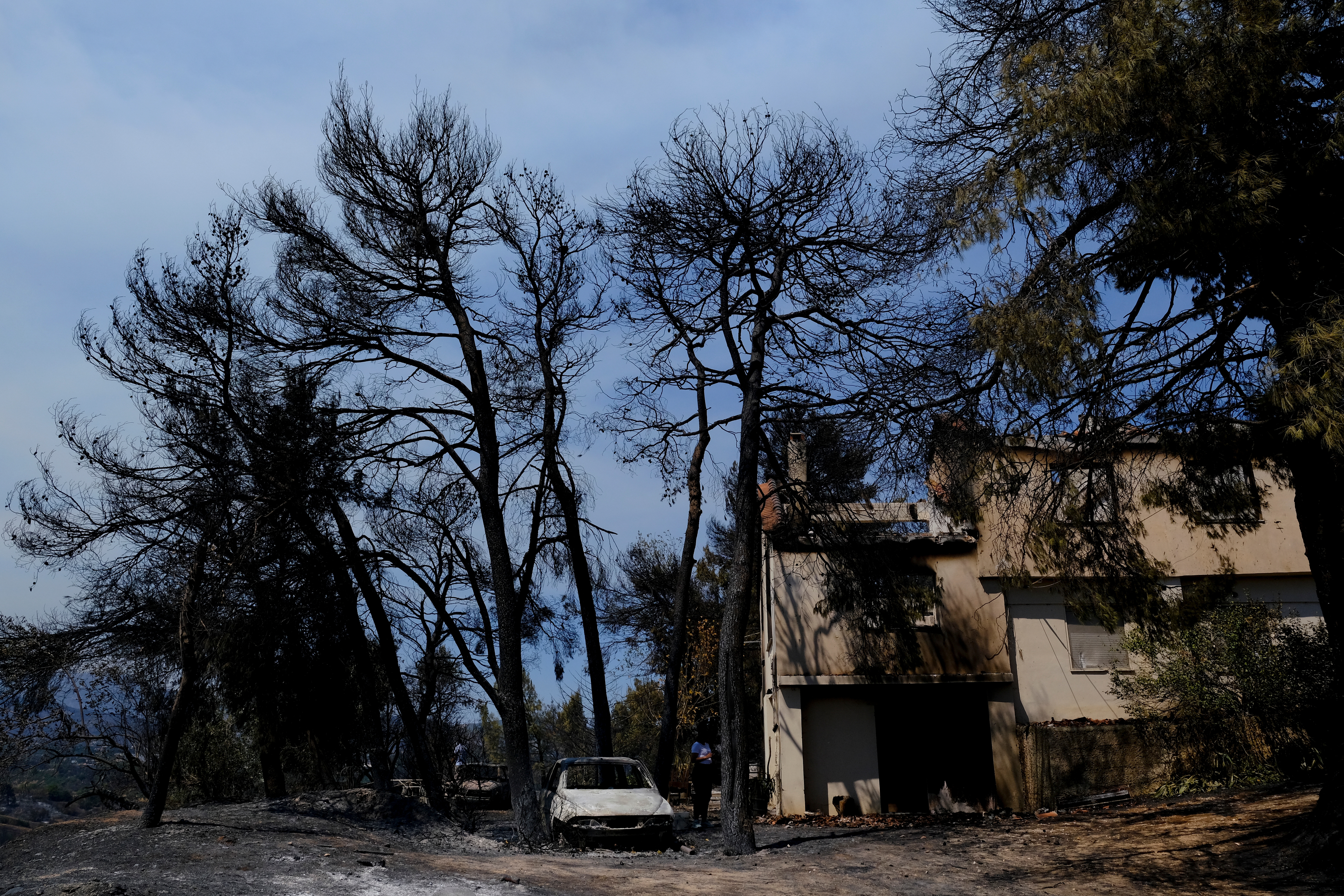 British Family Loses Dream Greek Home to Wildfires