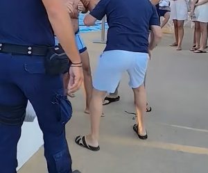 Tensions During Small Pro-Palestinian Rally on Agistri Isle (vid)