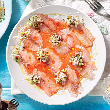 Sea Bass Carpaccio