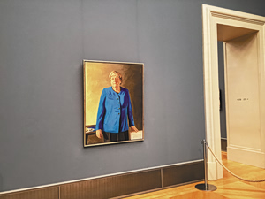 The ‘Mona Merkel’ Goes on Display