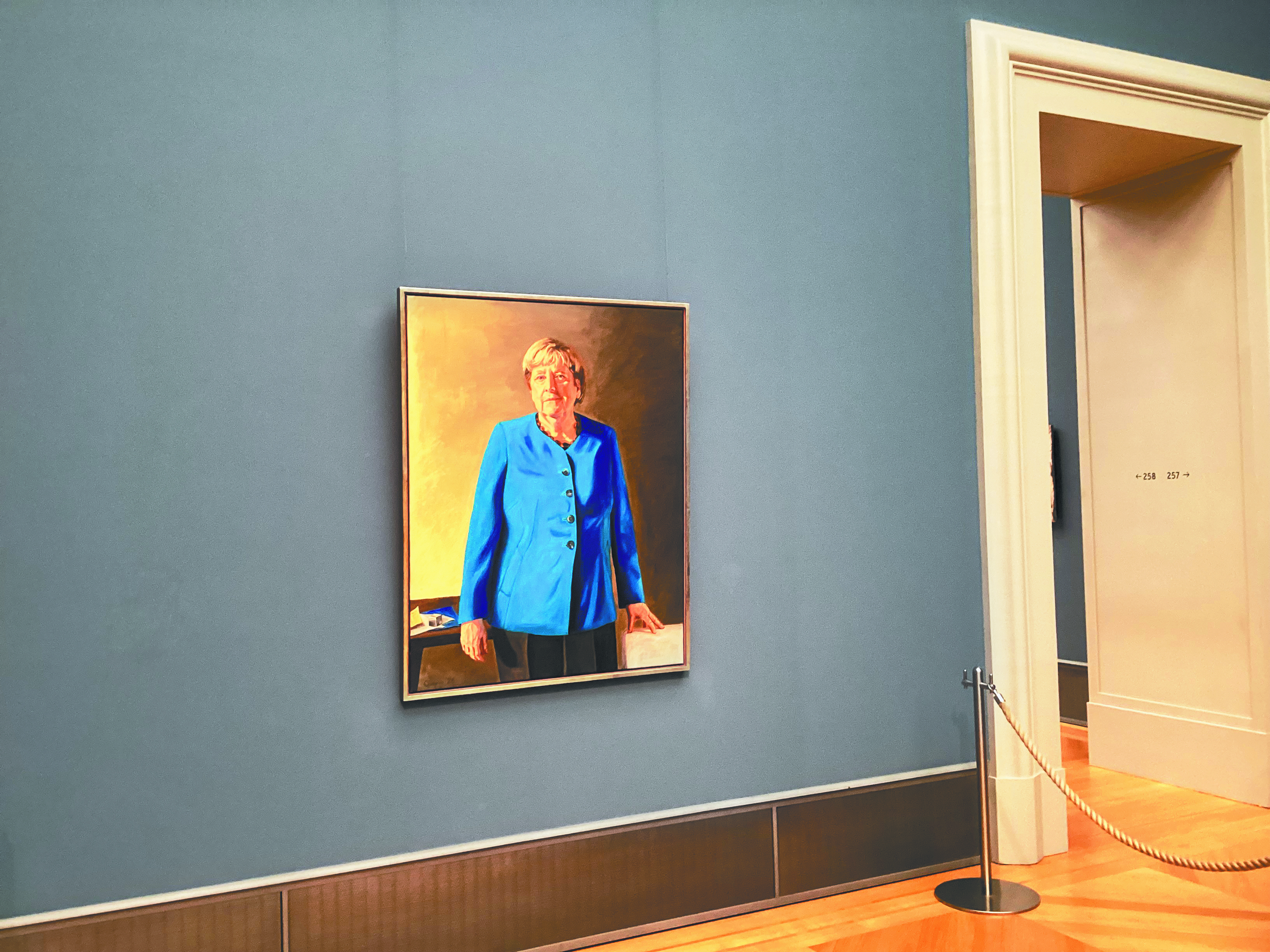 The ‘Mona Merkel’ Goes on Display