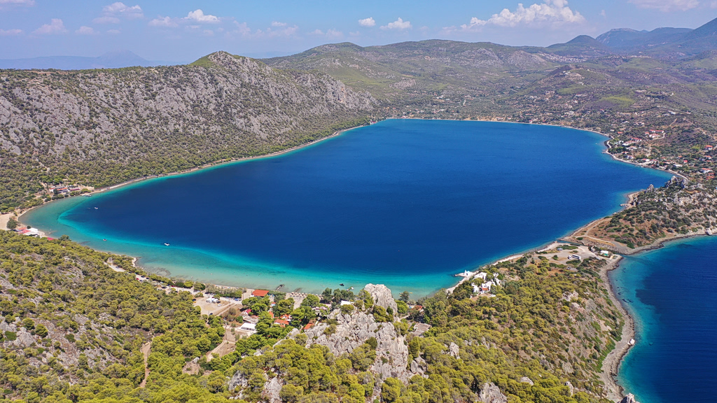 Day Trip to Lake Vouliagmeni and Melagavi Lighthouse