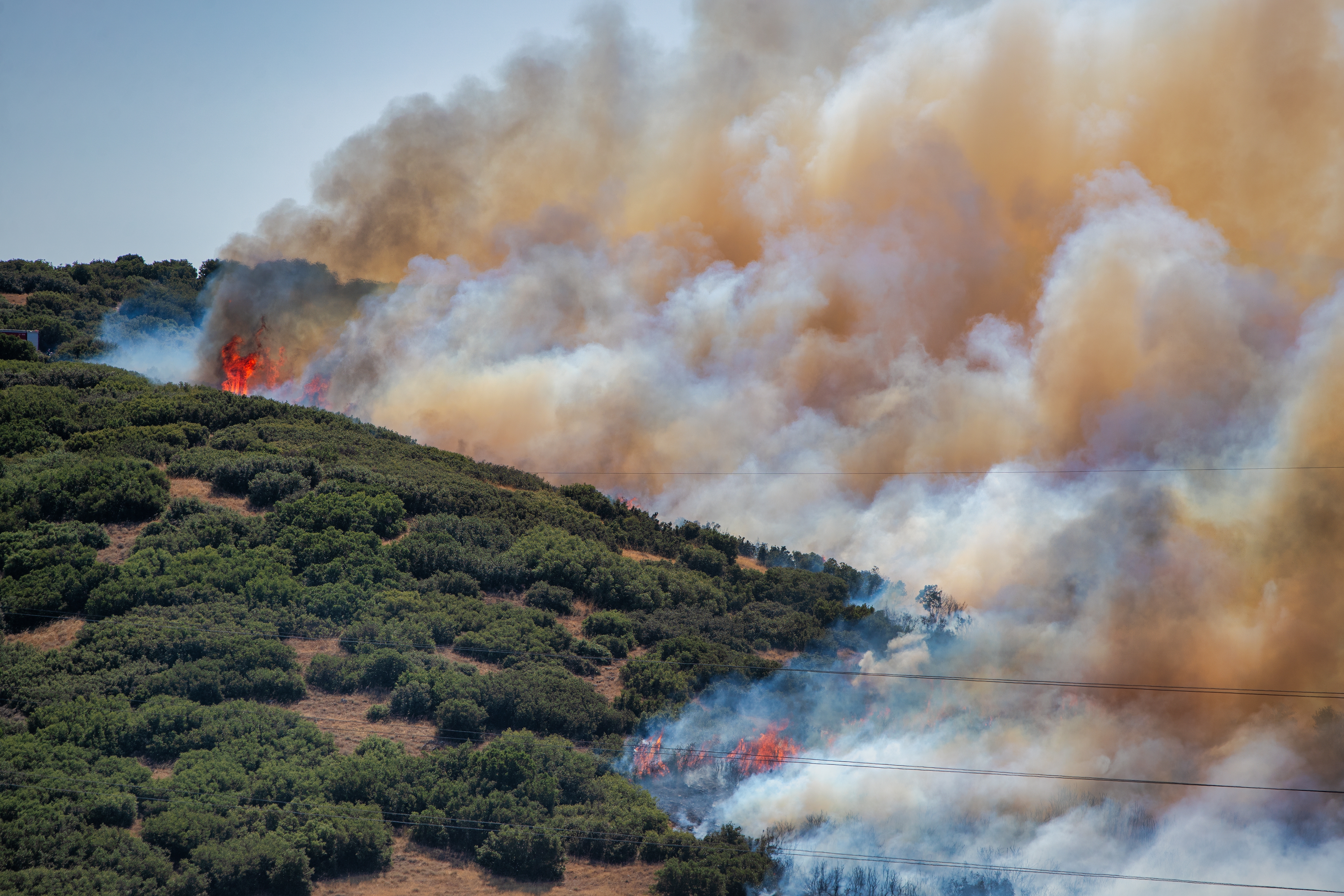 Greece Faces Extreme Wildfire Risk on Thursday