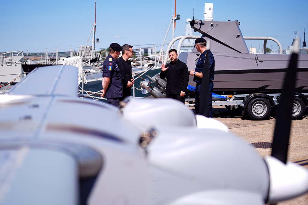 Russia Warns Britain Over Drones Supplied to Ukraine