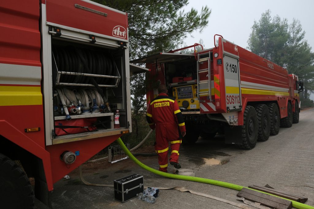 Wildfire Breaks Out In Zoniana, Crete