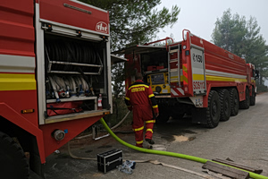 Wildfire Breaks Out In Zoniana, Crete