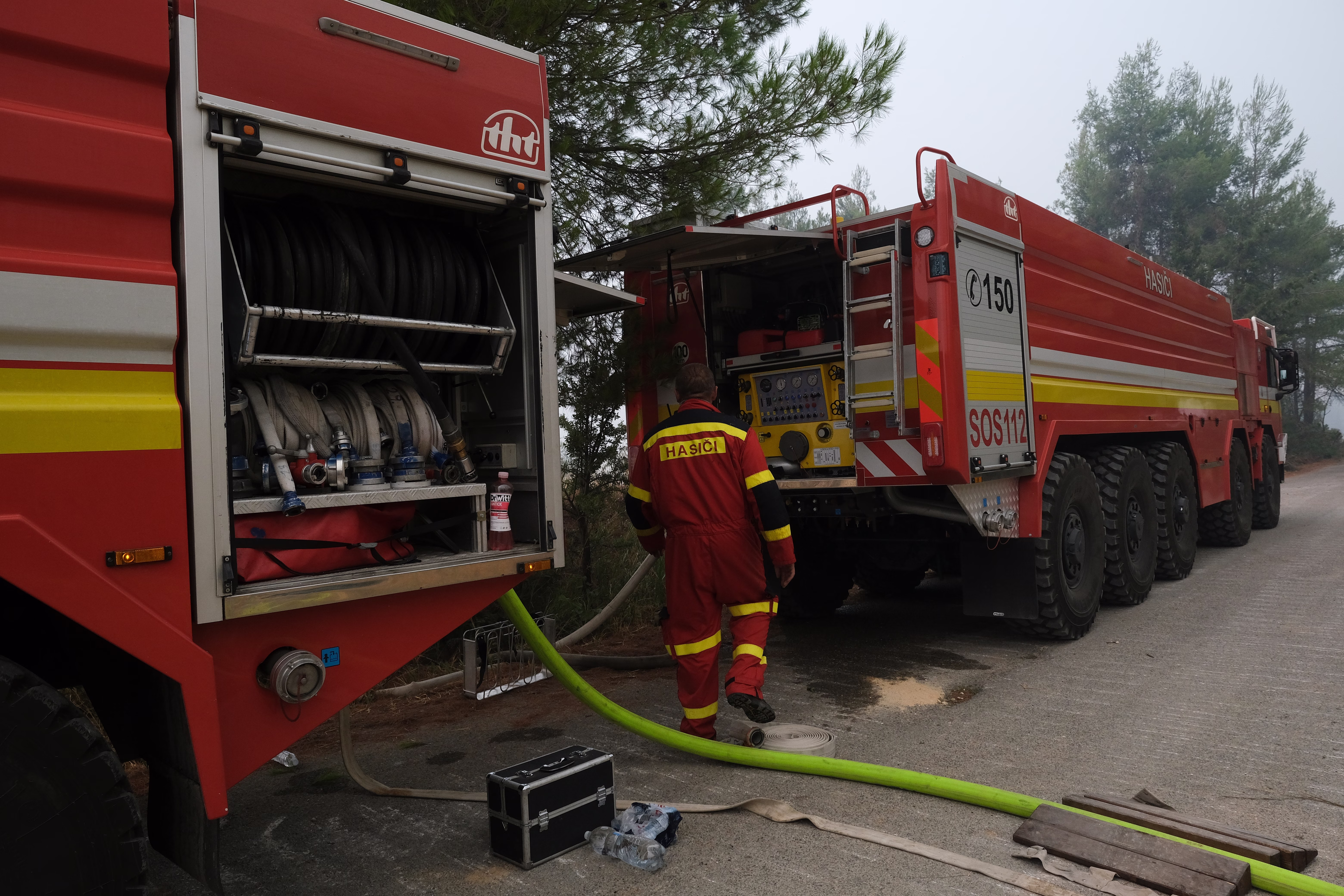Wildfire Breaks Out In Zoniana, Crete
