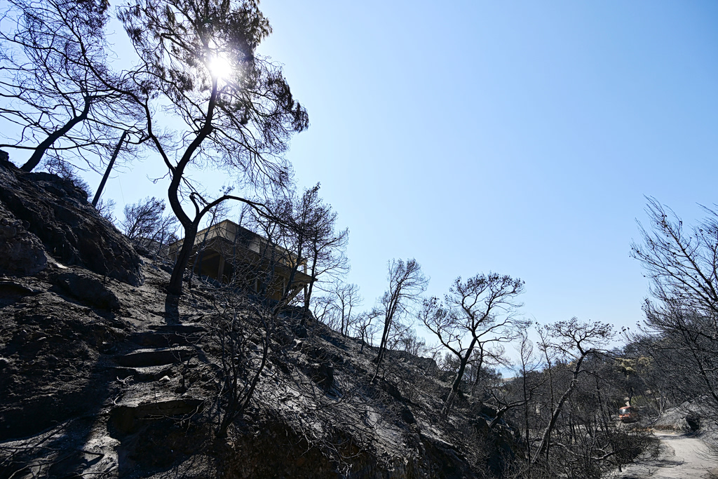 Greece Issues Red Code Fire Alert for 11 Regions