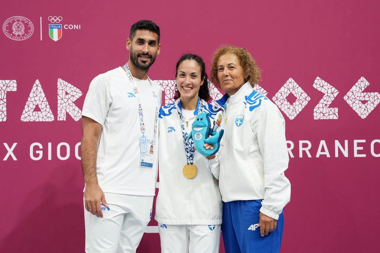 Historic Fencing Gold for Greece at Mediterranean Games