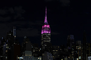 Empire State Building Glows Pink for Dolly Parton