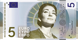 Greece’s Infamous ‘La Divina’ Could Be on a €5 Note