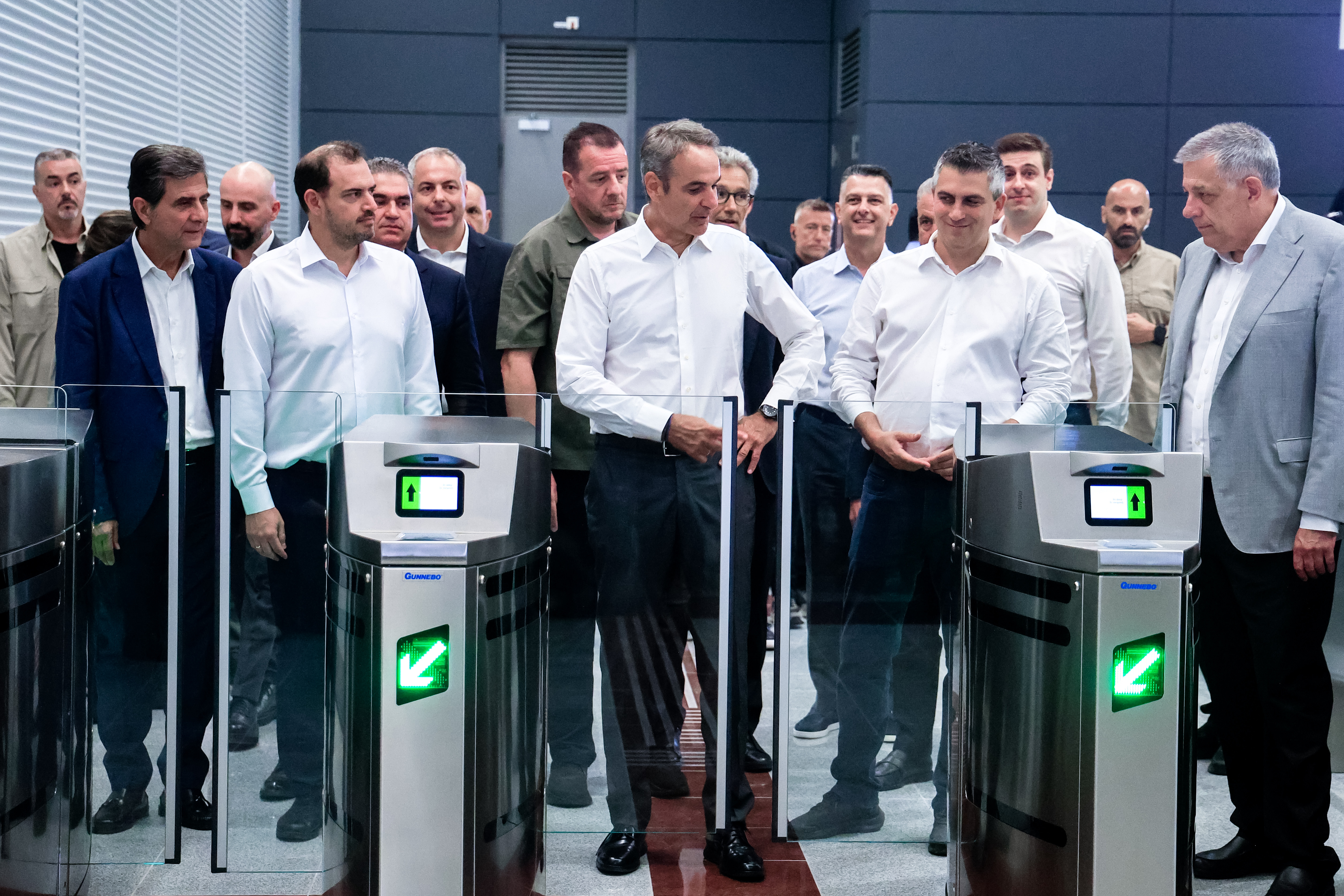 Mitsotakis Speaks at Thessaloniki Metro Extension Opening