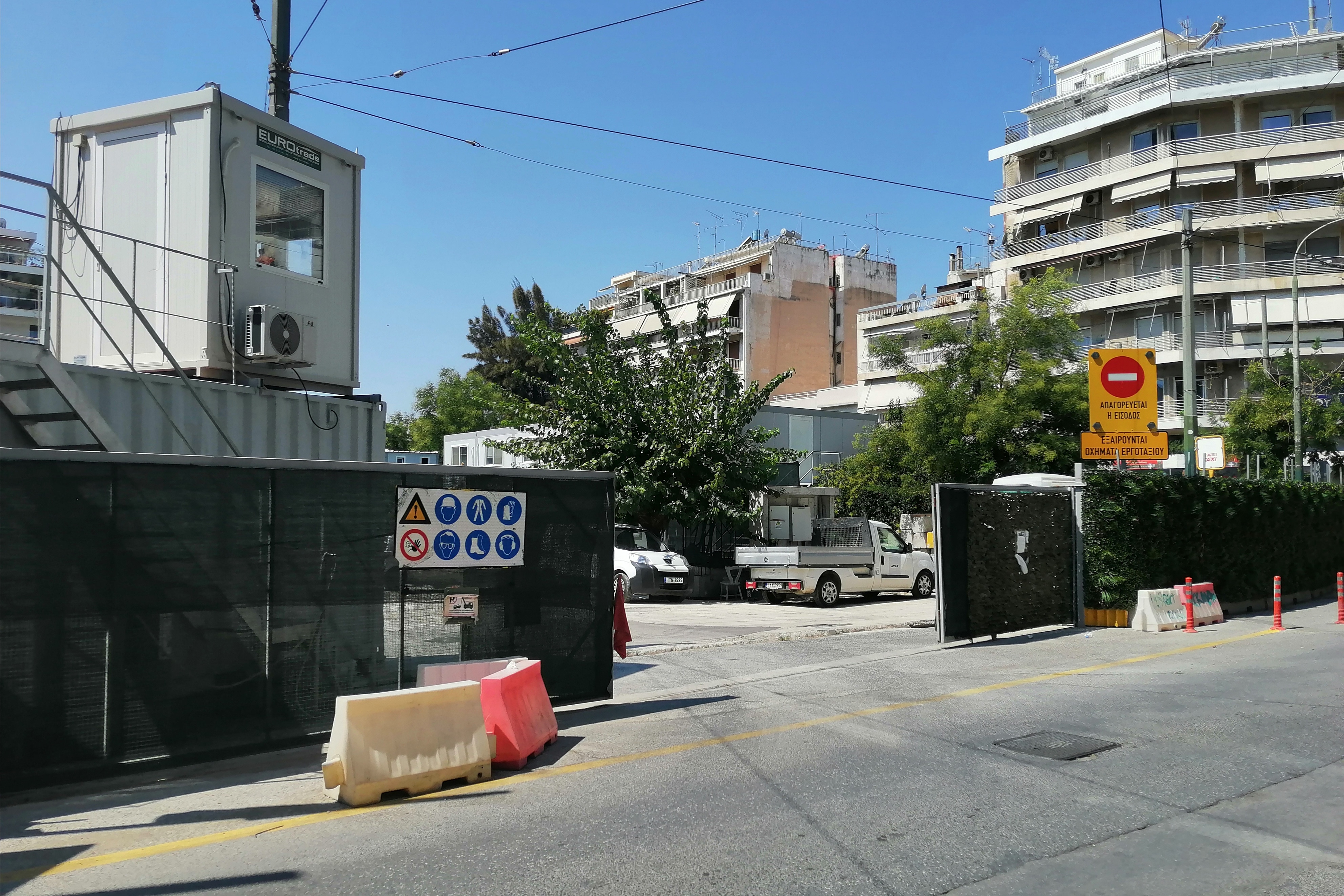 Athens Metro Work Flags Two Kypseli Buildings as Unsafe