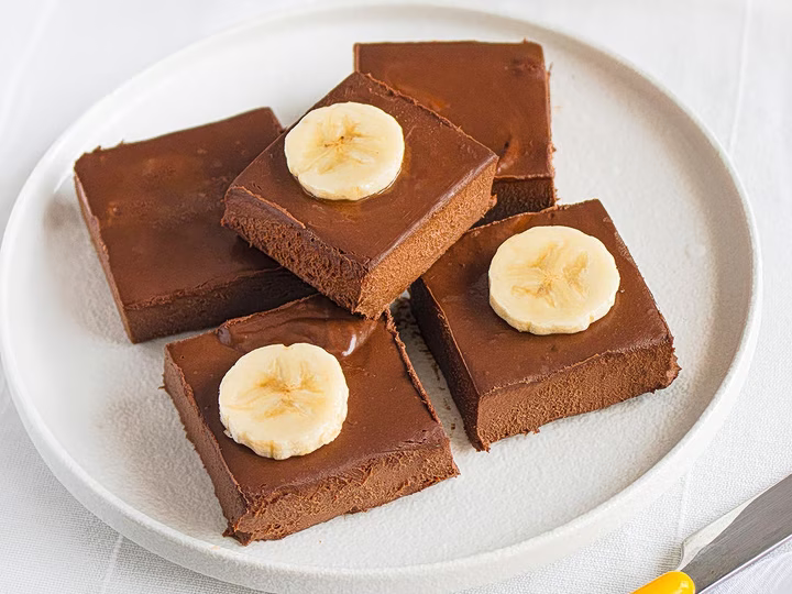 No-Sugar-Added Frozen Banana Chocolate Bars