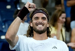 Tsitsipas Breaks New Ground, Sets Up Showdown With Shelton