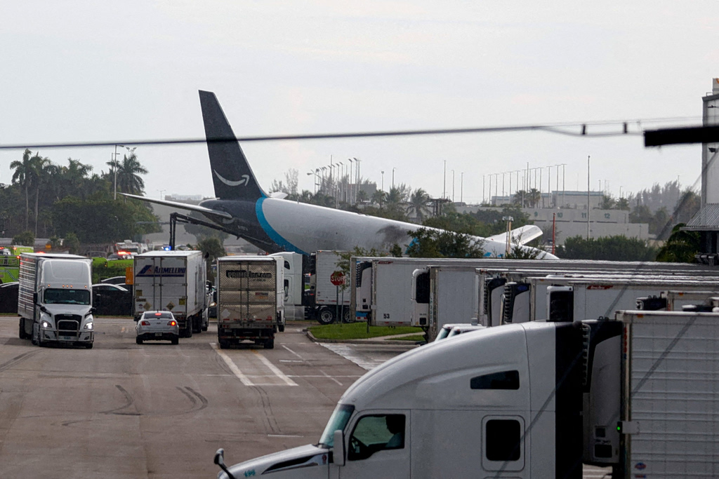 Five Killed in Amazon Cargo Plane Crash in Miami
