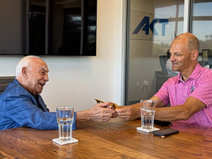 Sacramento Mayor Kevin McCarty Presents Key to the City to Greek American Business Leader and Philanthropist Angelo K. Tsakopoulos